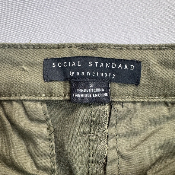Social Standard by Sanctuary Ladies Logan Stretch Utility Pant Size 2 - Picture 6 of 9
